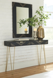 Coramont Console Table with Mirror