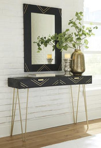 Coramont Console Table with Mirror