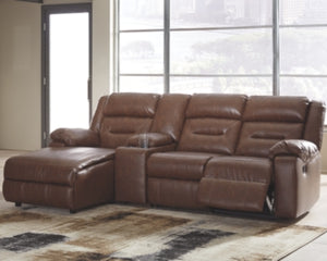 Coahoma 4Piece Reclining Sectional with Chaise and Power