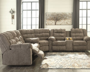 Workhorse 3Piece Reclining Sectional