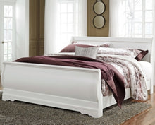 Load image into Gallery viewer, Anarasia King Sleigh Bed