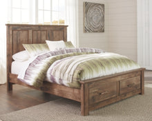 Load image into Gallery viewer, Blaneville Queen Panel Bed with 2 Storage Drawers