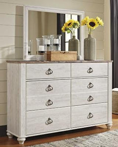 Willowton Dresser and Mirror