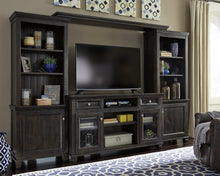 Load image into Gallery viewer, Townser 4Piece Entertainment Center