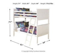 Load image into Gallery viewer, Lulu Twin Bunk Bed with Mattress and Pillow