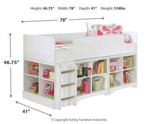 Load image into Gallery viewer, Lulu Twin Bunk Bed with 2 Nightstands