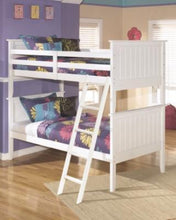 Load image into Gallery viewer, Lulu Twin Bunk Bed with 2 Nightstands