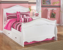 Load image into Gallery viewer, Exquisite Twin Sleigh Bed with 4 Storage Drawers