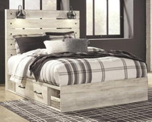 Load image into Gallery viewer, Cambeck Queen Panel Bed with 4 Storage Drawers