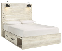 Load image into Gallery viewer, Cambeck Queen Panel Bed with 4 Storage Drawers