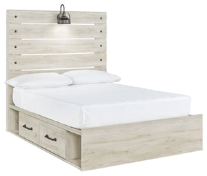 Cambeck Full Panel Bed with 4 Storage Drawers