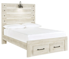 Load image into Gallery viewer, Cambeck Full Panel Bed with 2 Storage Drawers