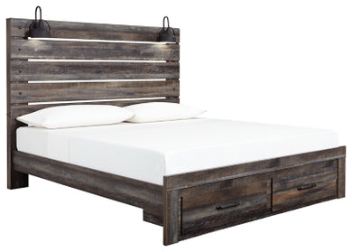 Drystan King Panel Bed