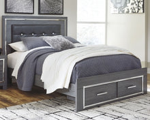 Load image into Gallery viewer, Lodanna Queen Panel Bed with 2 Storage Drawers