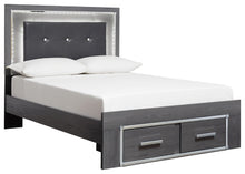 Load image into Gallery viewer, Lodanna Full Panel Bed with 2 Storage Drawers