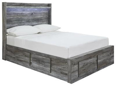 Baystorm Full Panel Bed with 4 Storage Drawers