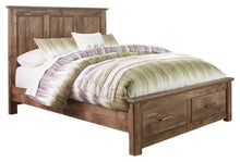 Load image into Gallery viewer, Blaneville Queen Panel Bed with 2 Storage Drawers