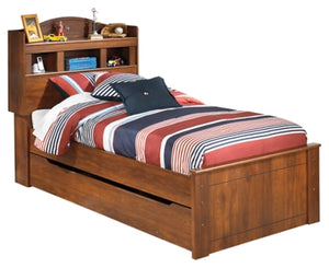 Barchan Twin Bookcase Bed with Trundle