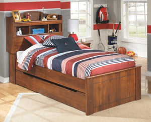 Barchan Twin Bookcase Bed with Trundle