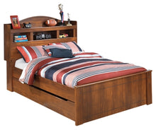 Load image into Gallery viewer, Barchan Full Bookcase Bed with Trundle