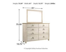 Load image into Gallery viewer, Willowton 4-Piece Bedroom Package