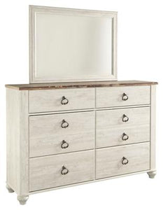 Willowton Dresser and Mirror