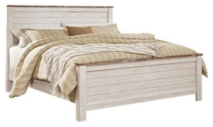 Willowton King Panel Bed