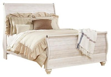 Load image into Gallery viewer, Willowton Queen Sleigh Bed