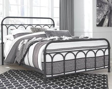 Load image into Gallery viewer, Nashburg Queen Metal Bed