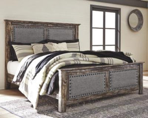 Lynnton King Upholstered Panel Bed