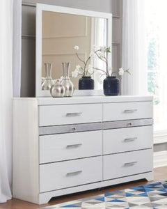 Jallory Dresser and Mirror