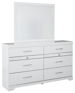 Jallory Dresser and Mirror