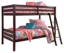 Load image into Gallery viewer, Halanton Twin over Twin Bunk Bed with Ladder