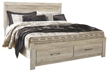 Load image into Gallery viewer, Bellaby King Platform Bed with 2 Storage Drawers