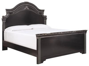 Banalski King Panel Bed