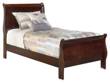 Load image into Gallery viewer, Alisdair Twin Sleigh Bed with 8&quot; Innerspring Mattress