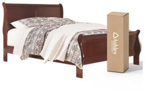 Alisdair Queen Sleigh Bed with 8" Memory Foam Mattress