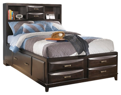 Kira Full Storage Bed with 7 Drawers