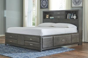 Caitbrook King Storage Bed with 8 Drawers