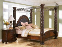 Load image into Gallery viewer, North Shore California King Poster Bed with Canopy