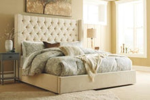 Load image into Gallery viewer, Norrister King Upholstered Bed with 1 Large Storage Drawer