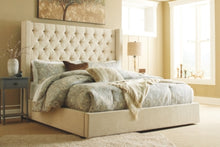 Load image into Gallery viewer, Norrister King Upholstered Bed with 1 Large Storage Drawer