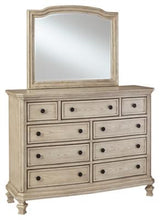 Load image into Gallery viewer, Demarlos Dresser and Mirror