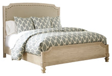 Load image into Gallery viewer, Demarlos Queen Upholstered Panel Bed