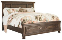 Load image into Gallery viewer, Flynnter California King Panel Bed with 2 Storage Drawers