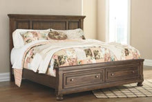 Load image into Gallery viewer, Flynnter Queen Panel Bed with 2 Storage Drawers