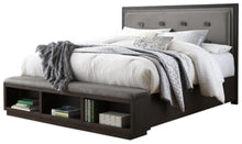 Load image into Gallery viewer, Hyndell California King Upholstered Panel Bed with Storage