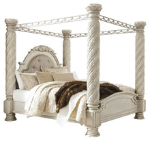 Load image into Gallery viewer, Cassimore King Poster Bed with Canopy