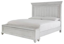 Load image into Gallery viewer, Kanwyn California King Panel Bed with Storage Bench