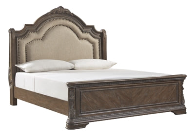 Charmond Queen Upholstered Sleigh Bed